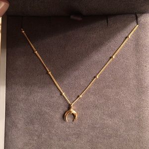 Missoma Lucy Williams tiny horn choker